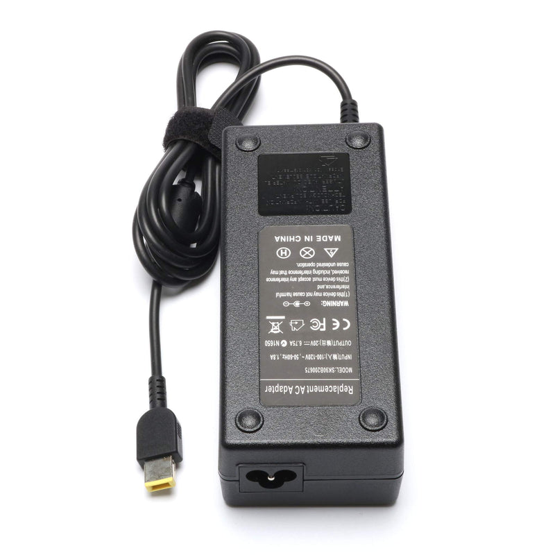 135W AC Power Adapter Laptop Charger for Lenovo Y40-70 Y50-70 Y50-80 Y50-70AS-ISE Y700-15ISK 720-15IKB Z710 ThinkPad T440P T470p T540p ADL135NDC3A Supply Cord - LeoForward Australia