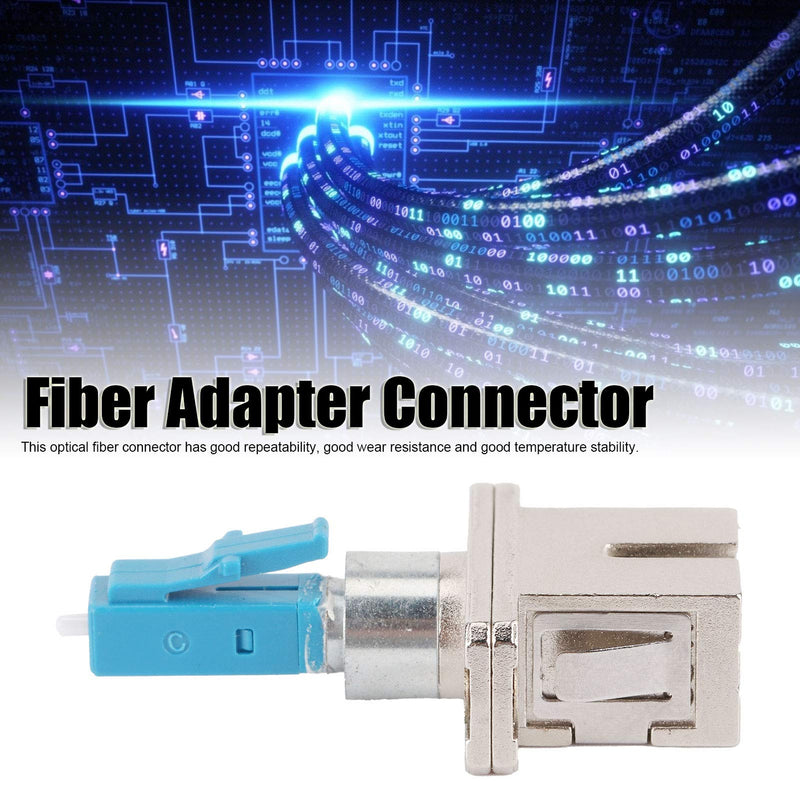  [AUSTRALIA] - Hilitand fiber optic adapter plug single mode 1310-1550nm LC male to SC female optocoupler for digital communication