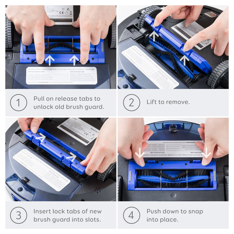 eufy RoboVac Replacement Brush Guard, RoboVac 11S, RoboVac 11S MAX, RoboVac 30, RoboVac 30C, RoboVac30C MAX, RoboVac 15C, RoboVac 15C MAX, RoboVac 12, 35C, 25C, G30, G30 Edge,G30 Hybrid Accessory - LeoForward Australia