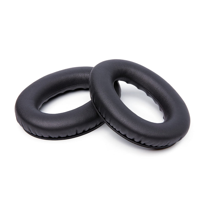  [AUSTRALIA] - WC Wicked Cushions Premium Replacement Ear Pads for Bose Headphones - Compatible with QC15 / QC25 / QC35 & 35 ii / QC2 / AE2 / AE2i / AE2W / Soundlink - Softer Leather, Luxury Memory Foam | Black