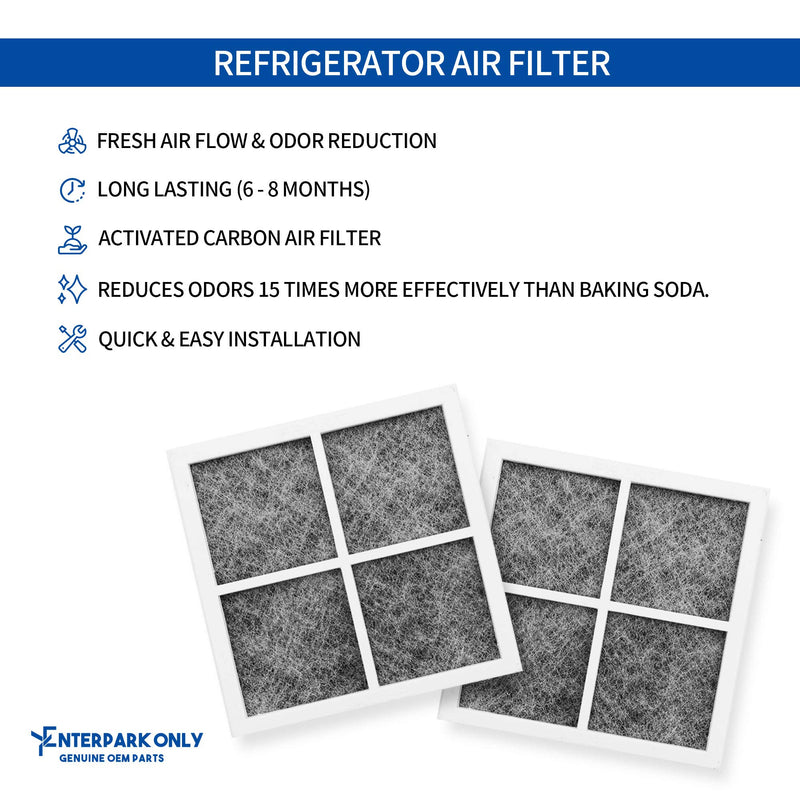 469918 Premium Quality Cost Effective Version for Replacement of Fresh Refrigerators Air Filter, 2 Filter (Box), Compatible with LT120F ADQ73214404 2 Air Filter 469918 (Box Package) - LeoForward Australia