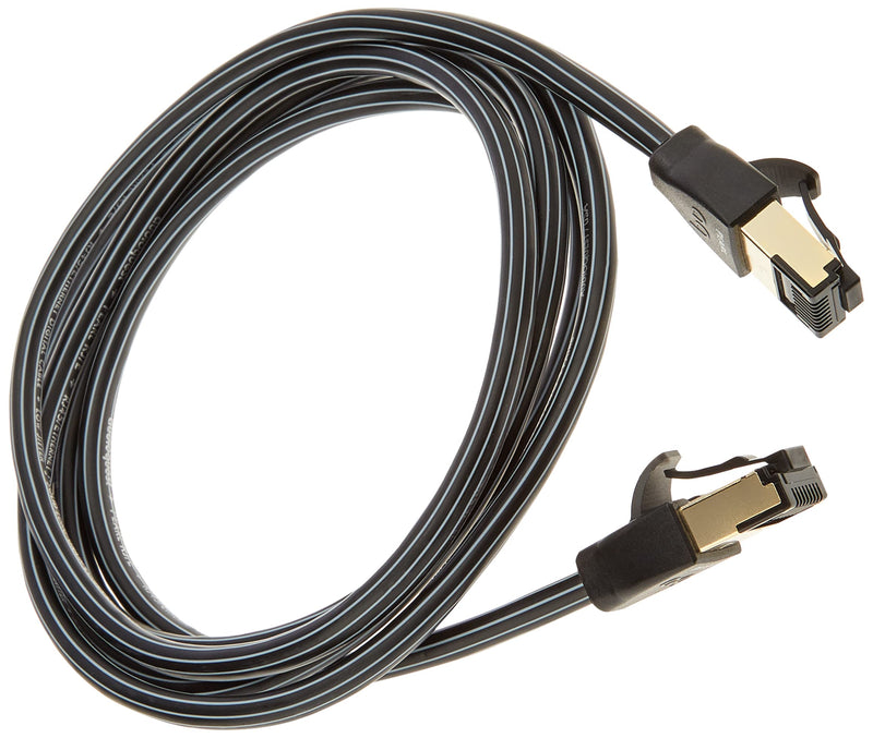  [AUSTRALIA] - AudioQuest 1.5 m RJ/E Pearl 1.5 m Cat7 Black Network Cable
