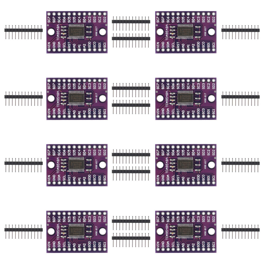  [AUSTRALIA] - ACEIRMC 8pcs TCA9548A I2C IIC Multiplexer Breakout Board 8 Channel Expansion Board for Arduino