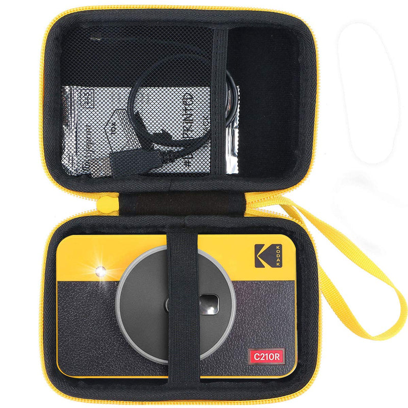  [AUSTRALIA] - Aenllosi Hard Carrying Case Replacement for Kodak Mini Shot 2 Retro/All-New Mini Shot 2 (Shot 2, Yellow)
