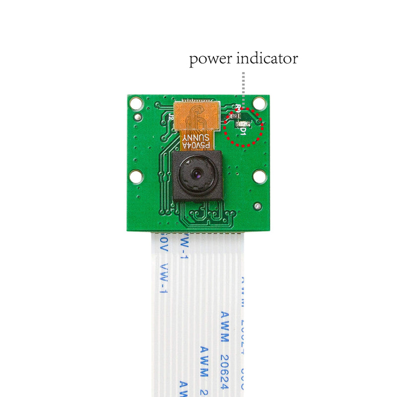  [AUSTRALIA] - Arducam 5MP Camera for Raspberry Pi, 1080P HD OV5647 Camera Module V1 for Pi 4, Raspberry Pi 3, 3B+, and Other A/B Series