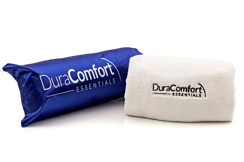  [AUSTRALIA] - DuraComfort Essentials Super Absorbent Anti-Frizz Microfiber Hair Towel, Large 41 x 19-Inches