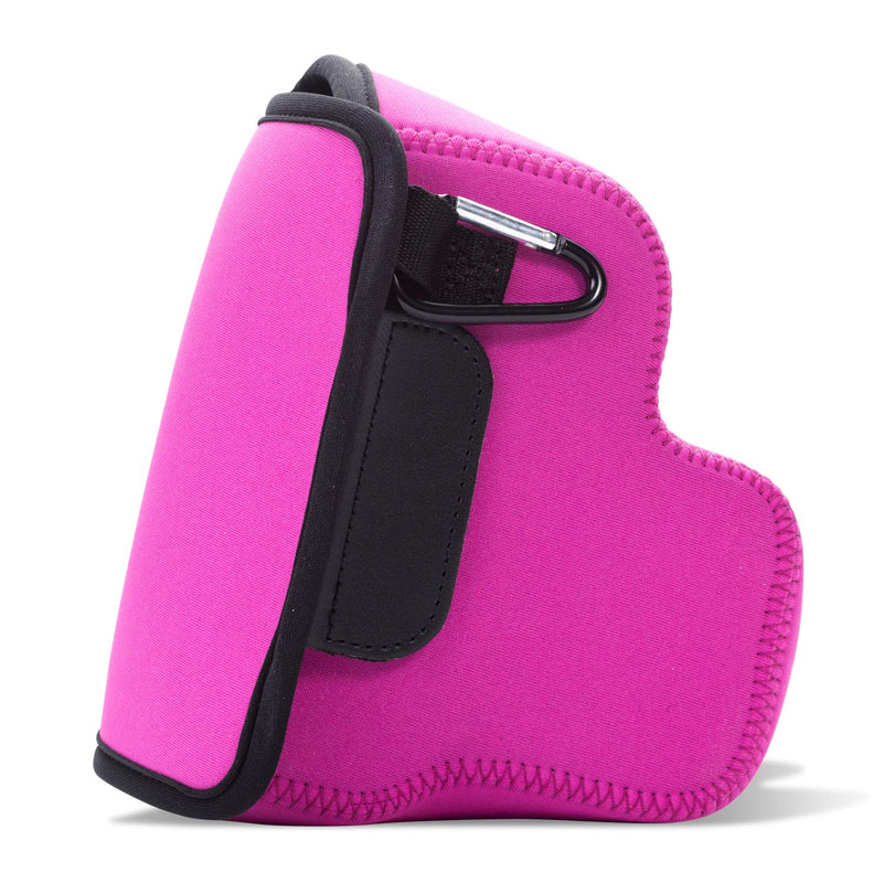  [AUSTRALIA] - MegaGear MG1950 Ultra Light Neoprene Camera Case Compatible with Nikon Z5 - Pink