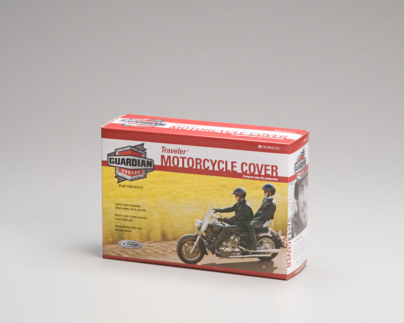  [AUSTRALIA] - Dowco Guardian 26014-00 Travel Ready Water Resistant Premium Motorcycle Half Cover: Grey, Cruiser and Touring Cruisers and Touring