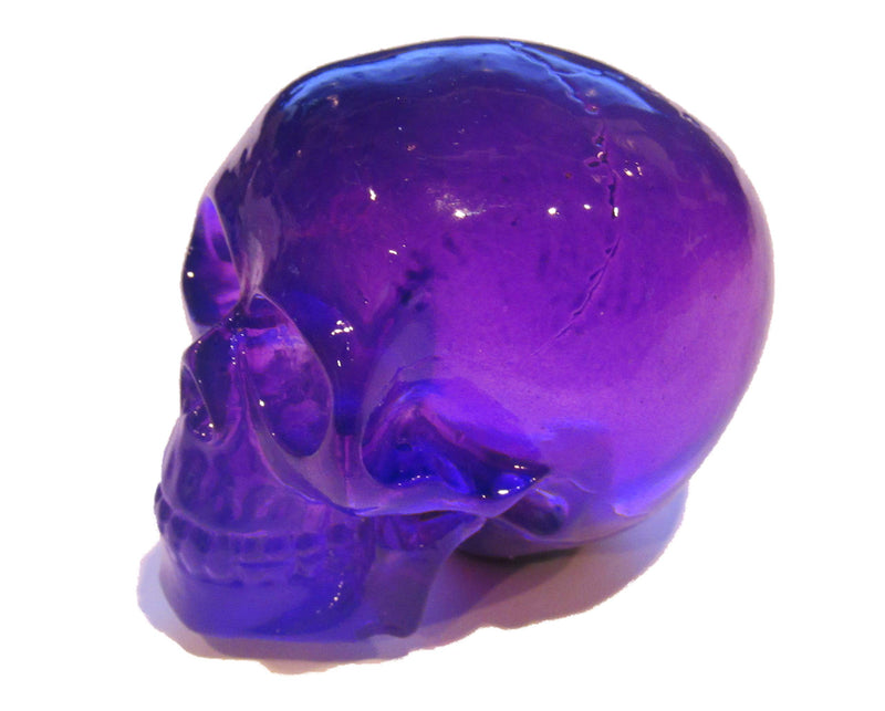  [AUSTRALIA] - Kool Collectibles Clear Purple Skull Shifter Shift Knob Rat Rod Lever