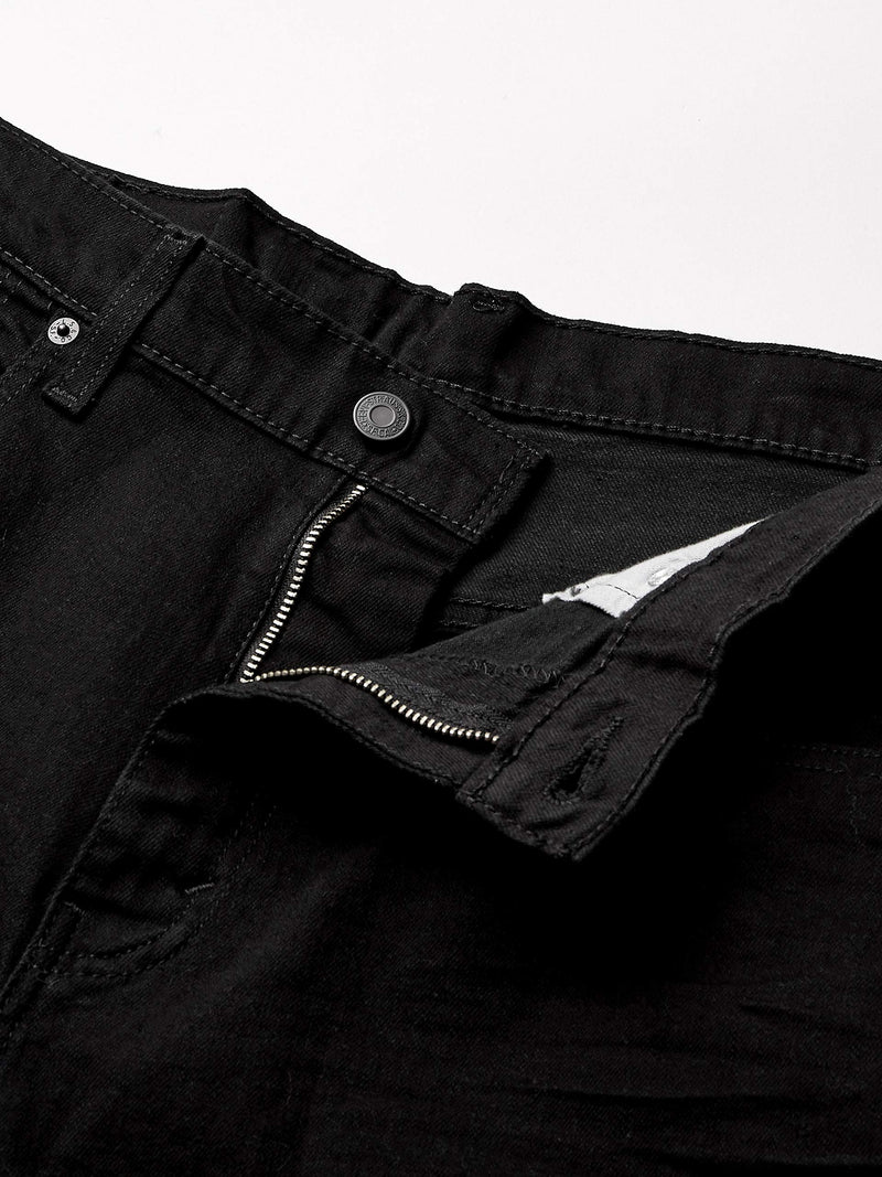 Levi's Men's 569 Loose Straight Denim Shorts Regular 29 Black 3d Washed (Waterless) - LeoForward Australia