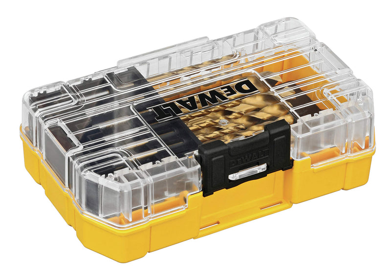  [AUSTRALIA] - DEWALT Titanium Nitride Drill Bit Set, 21-Piece (DW1342)