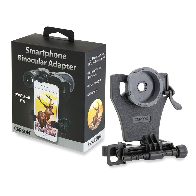  [AUSTRALIA] - Carson HookUpz Universal Smartphone Digiscoping Adapter for Most Full Sized Binoculars (IB-700)