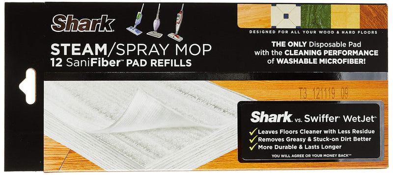 Shark Household-Vacuum Disposable Pads, Black Sanifiber Disposable Pads - LeoForward Australia