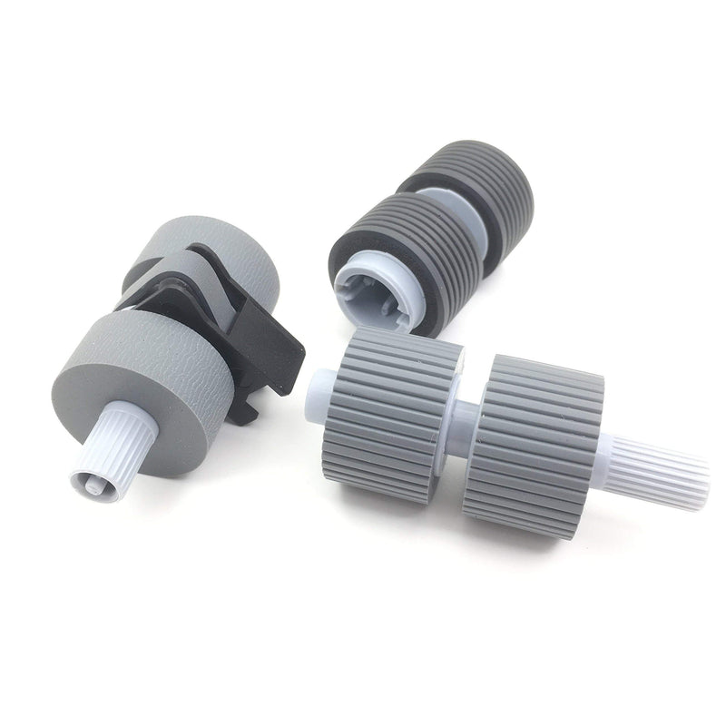  [AUSTRALIA] - OKLILI PA03338-K011 PA03576-K010 PA03338-K010 Pick Pickup Roller Brake Roller Compatible with fi-6770 fi-6670 fi-6770A fi-5750C fi-5650C fi-5750 fi-5650 fi-6750 fi-6750S