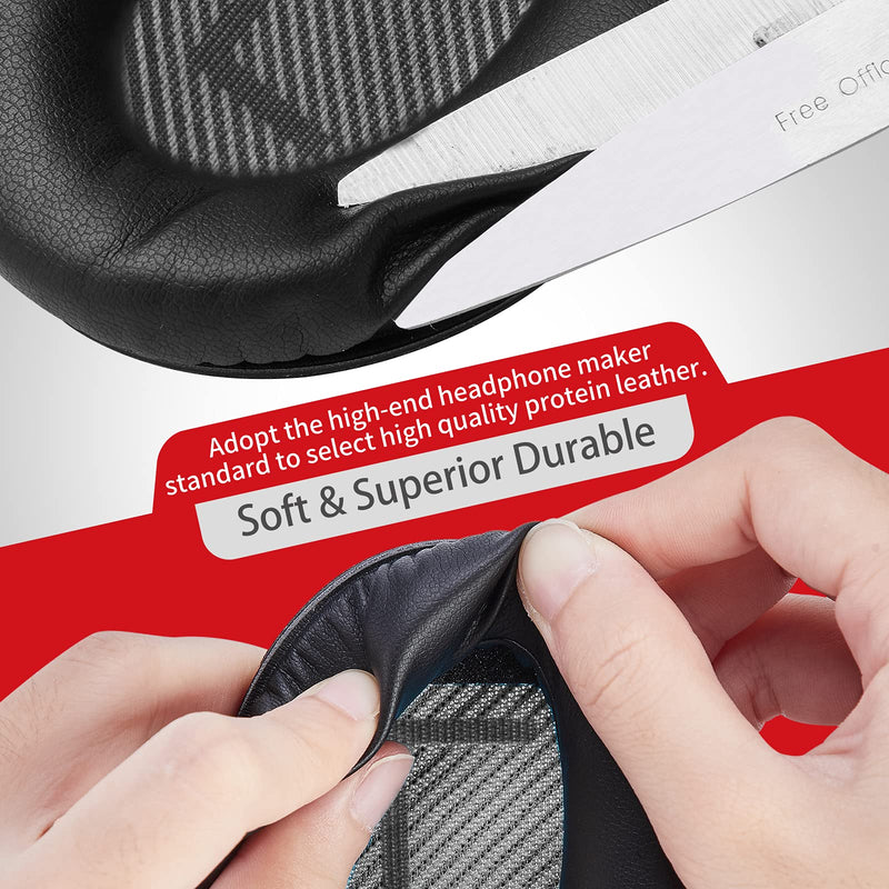  [AUSTRALIA] - Premium Ear Pad Replacement for Bose Headphones Earpads, Compatible with Bose QuietComfort 35 ii /QC35 /QC25 /QC2 /QC15 /Ae2 /Ae2i /Ae2w /SoundTrue & SoundLink, by Krone Kalpasmos – Classic Black