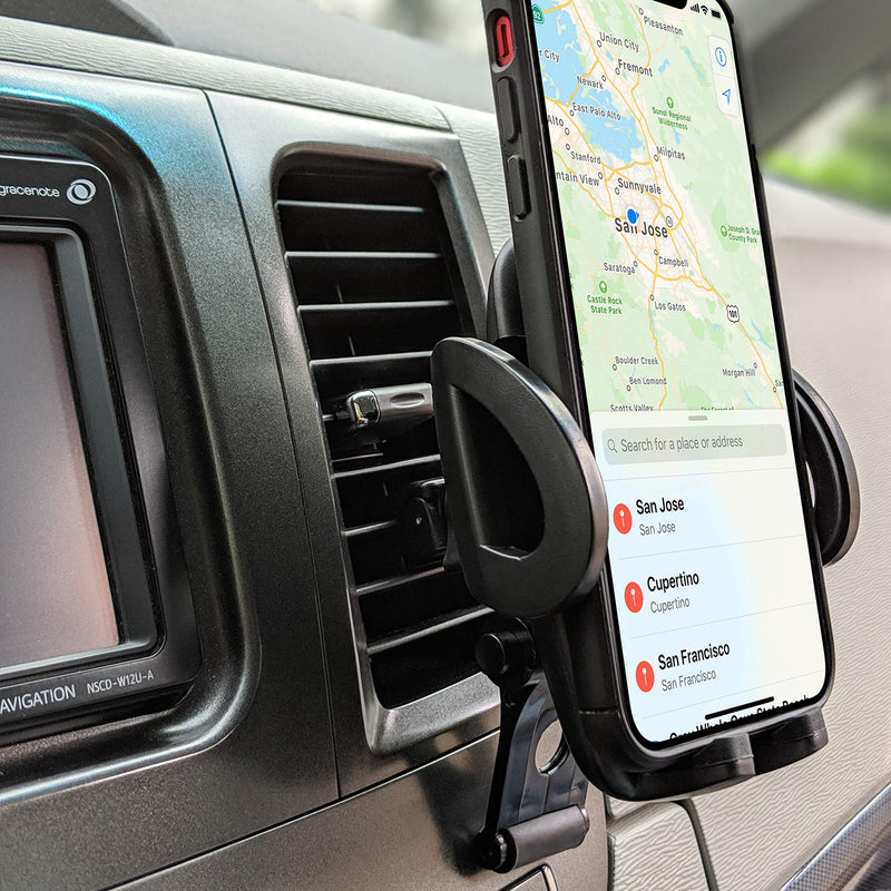  [AUSTRALIA] - Cellet Car Air Vent Phone Mount, Air Vent Cell Phone Holder Compatible for iPhone 14 Pro Max Mini 13 12 11 Samsung Galaxy LG Motorola Moto, Google Pixel for Google GPS Map Driving