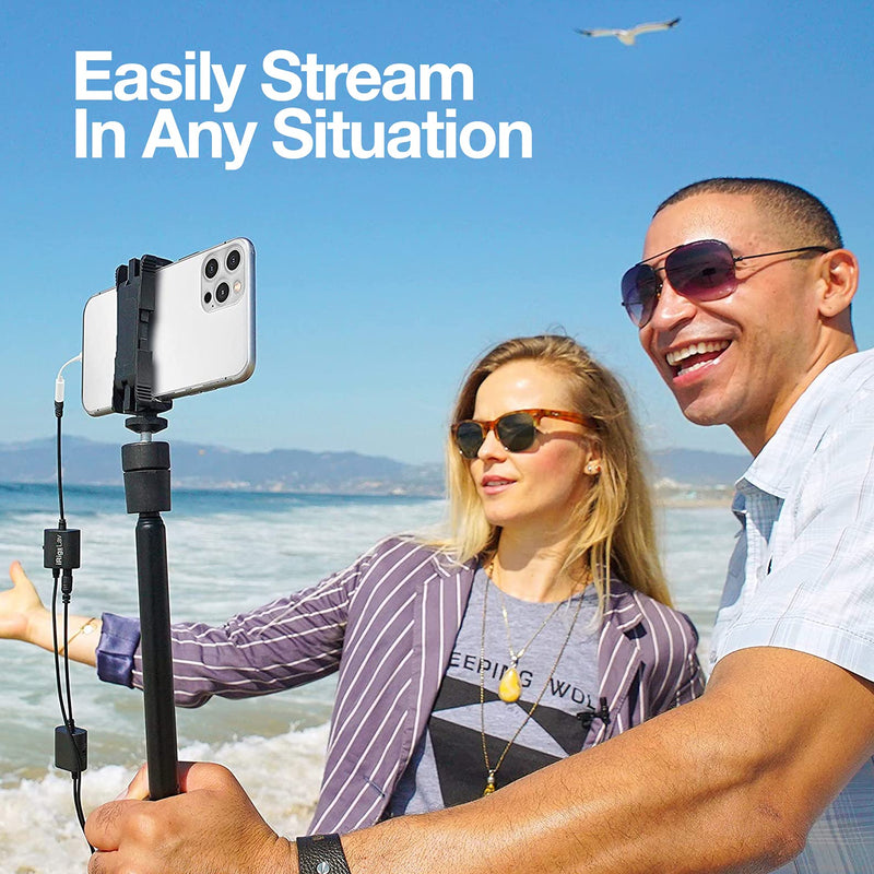  [AUSTRALIA] - IK Multimedia iRig Mic Lav Compact lavalier Microphone for Smartphones and Tablets Single