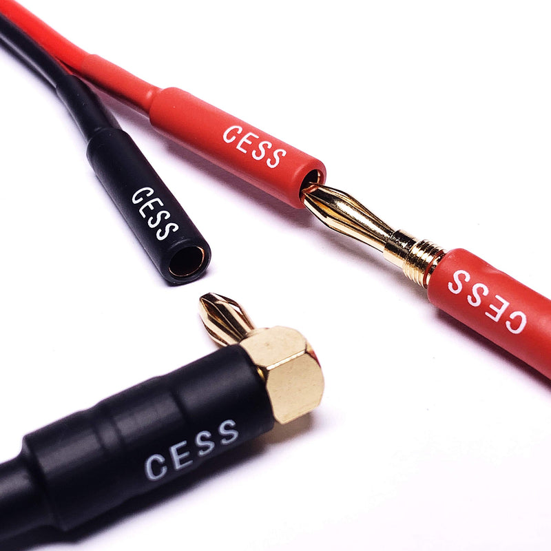 CESS-104 RCA Plug to Female Banana Jack Adapter Cable, 2 Pack - LeoForward Australia