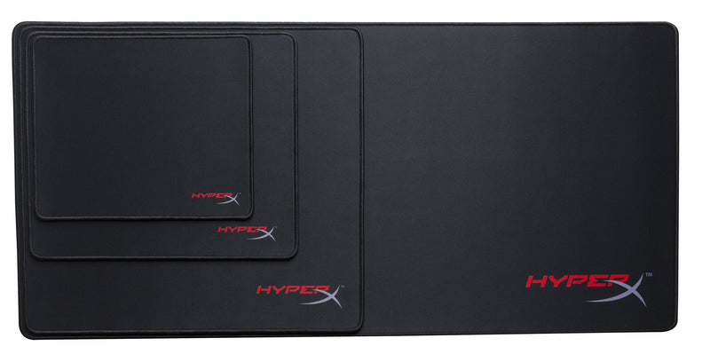 HyperX FURY S - Pro Gaming Mouse Pad, Cloth Surface Optimized for Precision, Stitched Anti-Fray Edges, Large 450x400x4mm Black - LeoForward Australia