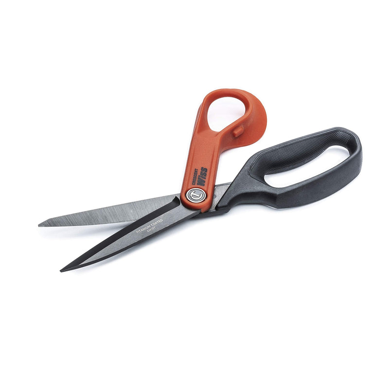  [AUSTRALIA] - Wiss - Pro Shear, Offset, Right-Hand, Titanium (CW10T) CW10T Titanium Coated Offset Right Hand Tradesman Shears, 254mm