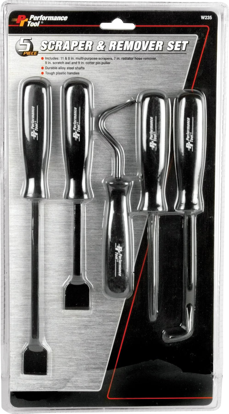  [AUSTRALIA] - Performance Tool W235 5pc Scraper and Remover Set 5-Piece Scraper and Remover Set