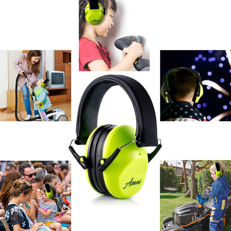  [AUSTRALIA] - Kids’ Noise Cancelling Ear Muffs | 25db Hearing Protection Earmuffs for Children/Toddler | Sound Blocking Over Ear Headphones | Bonus Carry Bag | For Shooting Range, Mowing, Car Race & More