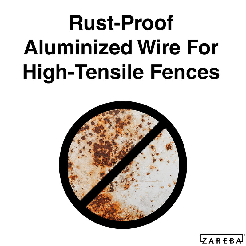  [AUSTRALIA] - Fi-Shock FW-00018D 17 Gauge Aluminum Wire for Electric Fencing, 250 ft 1 Pack