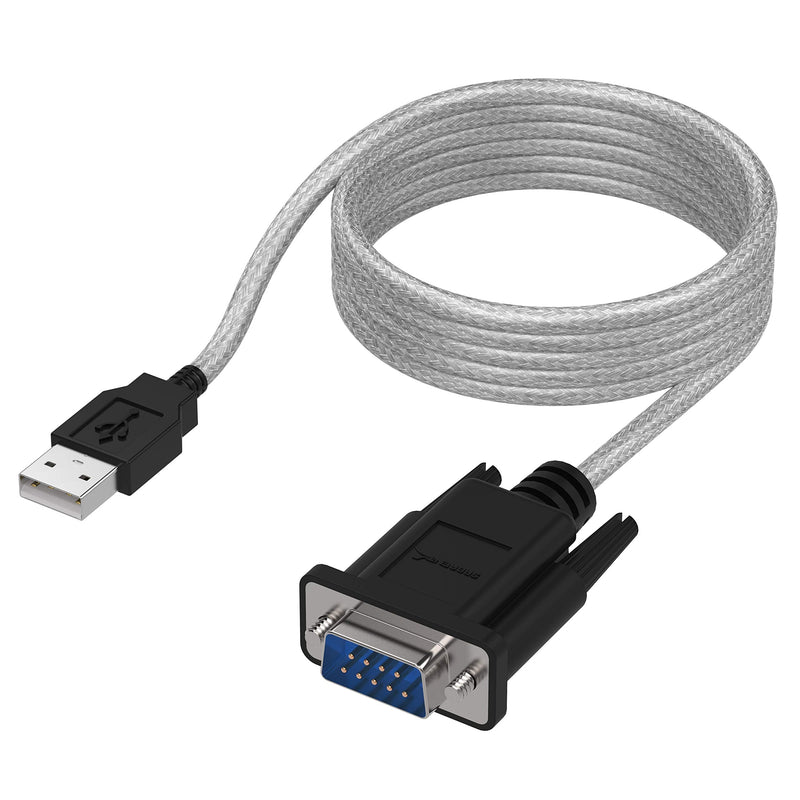  [AUSTRALIA] - SABRENT 6-FT USB to RS-232 DB9 Serial 9 pin Adapter (Prolific PL2303) (SBT-USC6K)