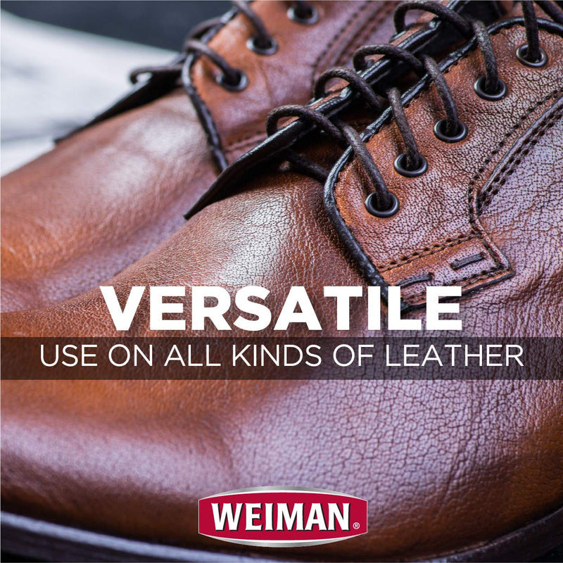  [AUSTRALIA] - Weiman Leather Cleaner and Conditioner Kit - Non-Toxic Restores Leather Surfaces - Ultra Violet Protectants Help Prevent Cracking or Fading of Leather Furniture, Car Seats, Shoes, Jackets