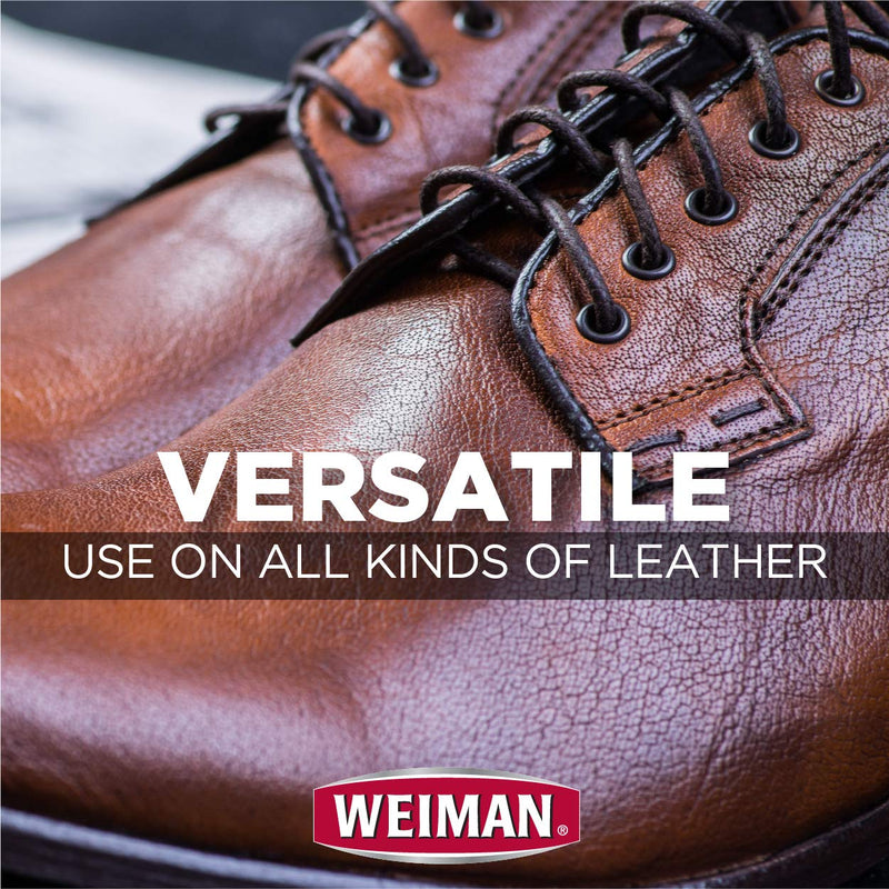 [AUSTRALIA] - Weiman Leather Cleaner Wipes - 2 Pack with Microfiber Cloth - Clean Condition UV Protection Help Prevent Cracking or Fading of Leather Furniture, Car Interior, and Shoes 2 Pack W / Microfiber Cloth