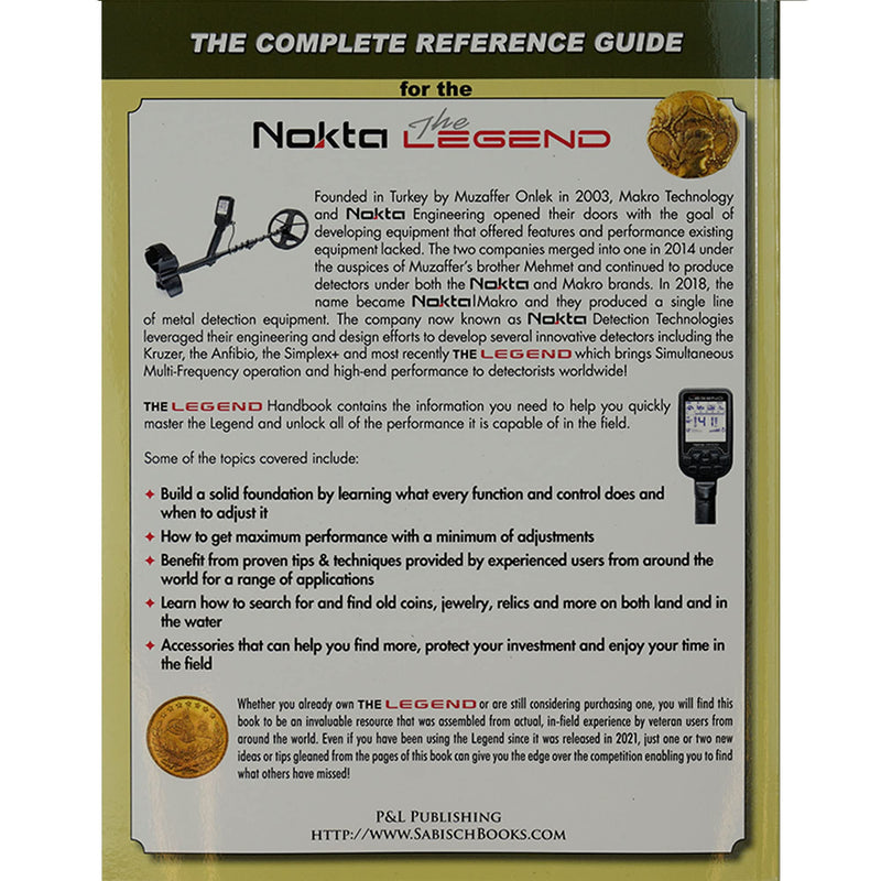  [AUSTRALIA] - Nokta The Legend Handbook by Andy Sabisch