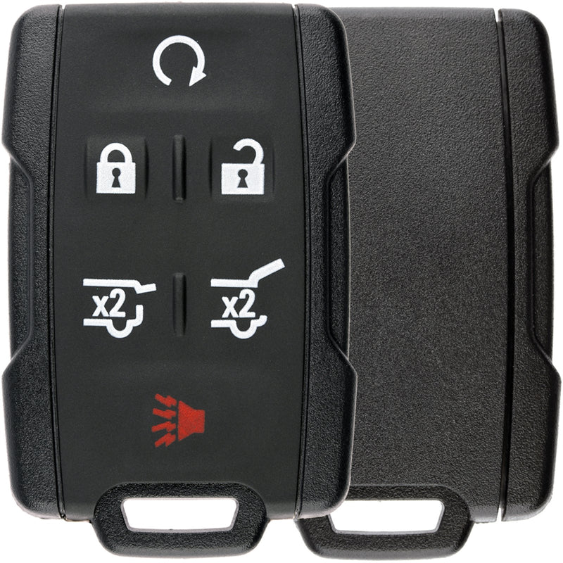  [AUSTRALIA] - KeylessOption Keyless Entry Remote Control Car Key Fob Case Shell Button Pad Outer Cover for Suburban Tahoe M3N-32337100