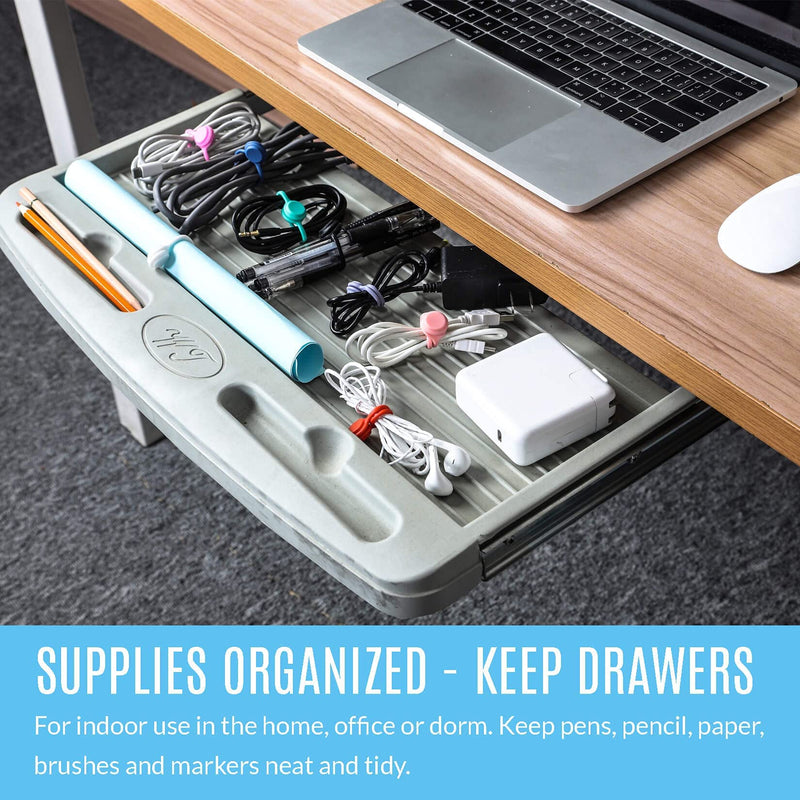  [AUSTRALIA] - Magnetic Cable Ties 10 PCS Reusable Cable Organizers Earbuds Cords USB Cable Manager Keeper Wrap Ties Straps Bookmark Clips Whiteboard Noticeboard Fridge Magnets for Office, School, Home Organization
