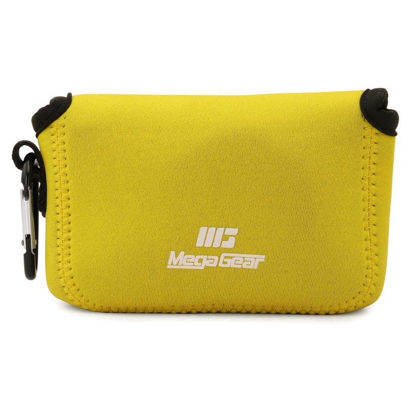  [AUSTRALIA] - MegaGear MG1846 Ultra Light Neoprene Camera Case Compatible with Panasonic Lumix DC-ZS80, DC-ZS70, DMC-ZS100 - Yellow