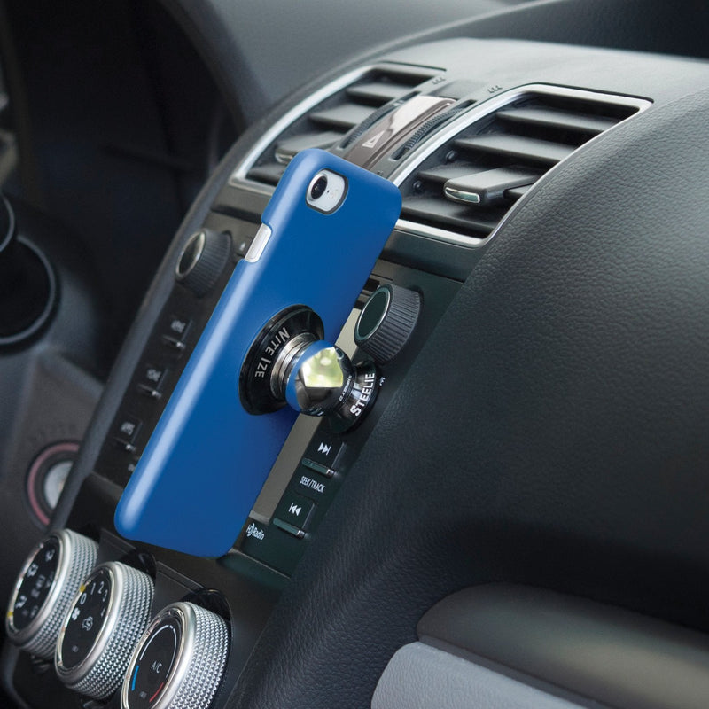  [AUSTRALIA] - Nite Ize Steelie Orbiter Dash Mount Kit - Magnetic Cell Phone Holder for Car , Low Profile, No Attached Magnets