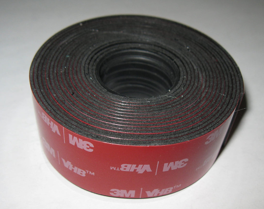  [AUSTRALIA] - 3m 1" (25mm) X 9 Ft VHB Double Sided Foam Adhesive Tape 5952 Grey Automotive Mounting Very High Bond Strong Industrial Grade 1" x 9 feet