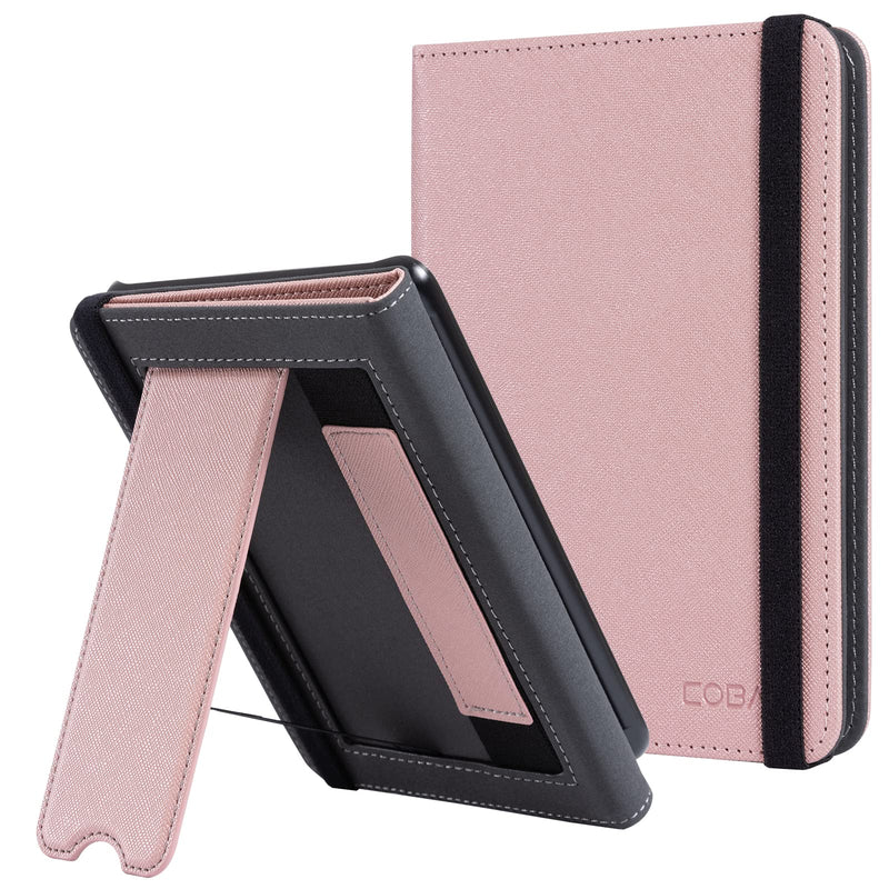  [AUSTRALIA] - CoBak Case for All New Kindle 11th Generation 2022 Release Only - PU Leather Smart Cover with Kickstand, Auto Sleep and Wake, Premium Protective Case for Kindle 2022 *Rose Gold-1