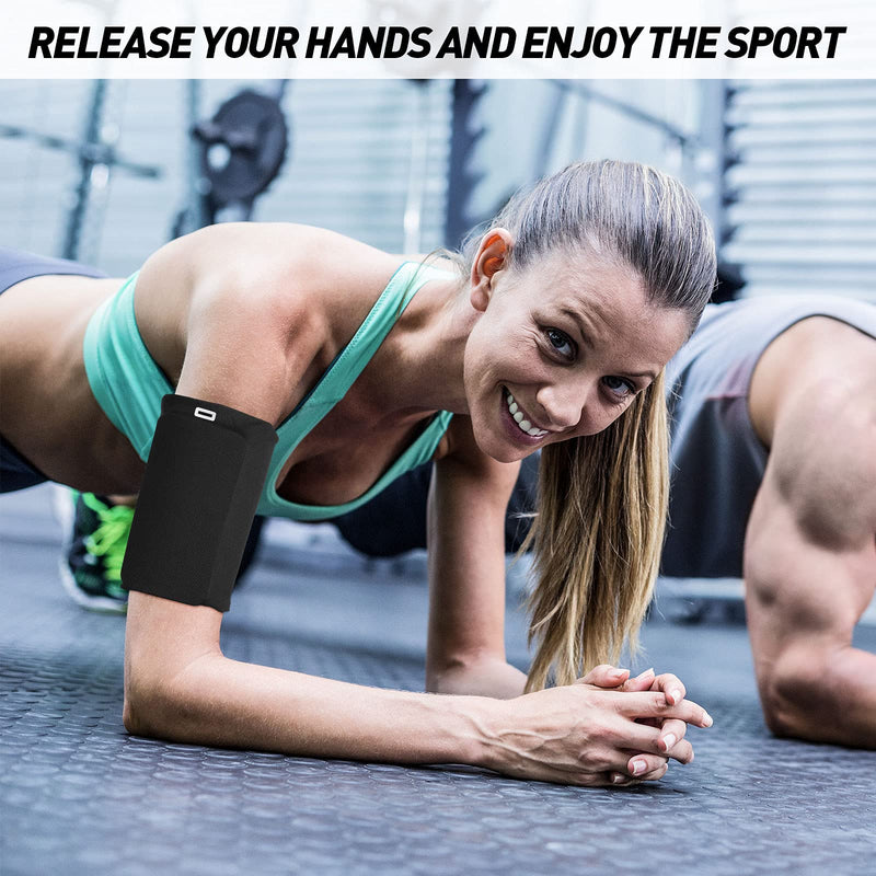  [AUSTRALIA] - 3 Pieces Phone Armband Running Armband Phone Sleeve for Running Arm Bands for Cell Phone Running Phone Holder Arm Bands for Running Walking Hiking Jogging Travel