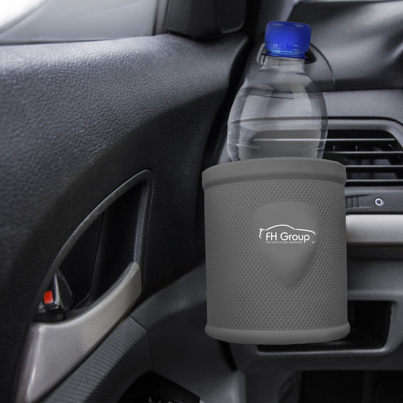  [AUSTRALIA] - FH Group FH3021GRAY Gray Silicone Dash/Vent Mounted Cup Holder (Smartphone Iphone, Galaxy Coin Grip)