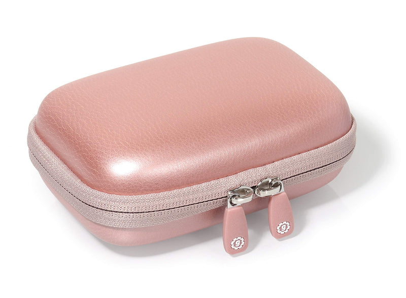  [AUSTRALIA] - getgear Case for Fujifilm Instax Mini, Canon Ivy CLIQ+2, CLIQ+, CLIQ2, CLIQ; HP Sprocket 1st/ 2nd Generation, Kodak Smile Instant Camera/Printer, Accessories Pocket (Rose Gold)