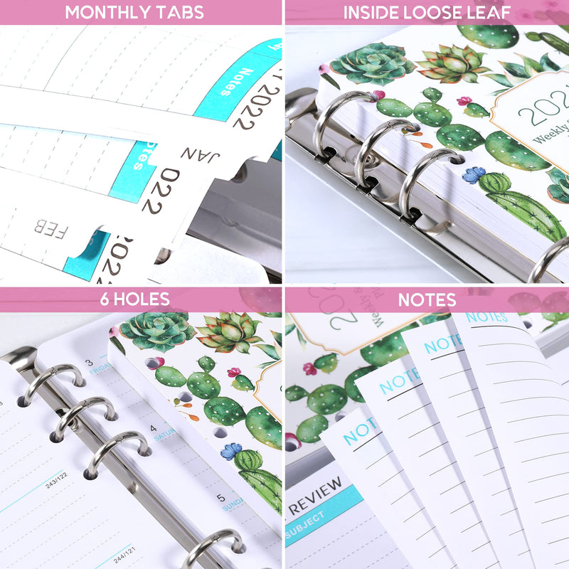  [AUSTRALIA] - 2022 Planner Refills - Weekly & Monthly Planner Refill, 5-1/2" x 8-1/2", Jan 2022 - Dec 2022, 6-Hole Punched, Refill Paper 5-1/2" x 8-1/2"