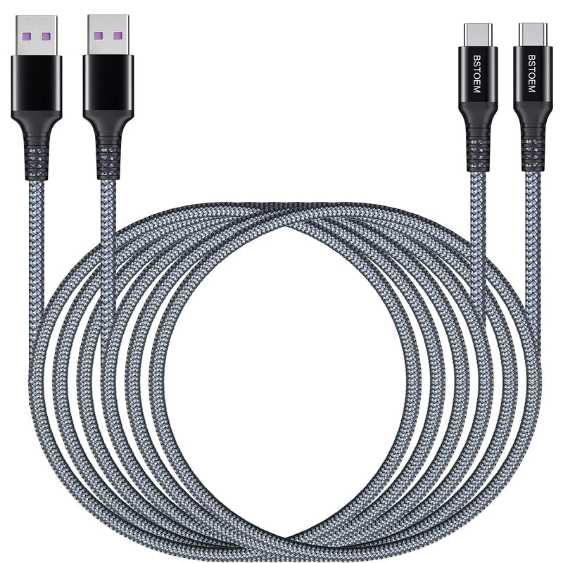 [AUSTRALIA] - C Charger Cable Fast Charging Long USB C Cord Type C Charger 10FT 2Pack for Samsung Galaxy S10/S9/S8/s7/ Note/9/8/Kindle Fire Phone USB A to USBC