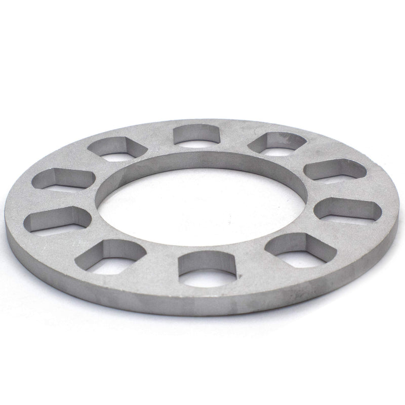 Wheel Spacer | Die Cast Aluminum | 5 Lug [108mm/4.25 to 135mm/5.00 BC] - 8mm or 5/16 Thick [2 Pack] - LeoForward Australia