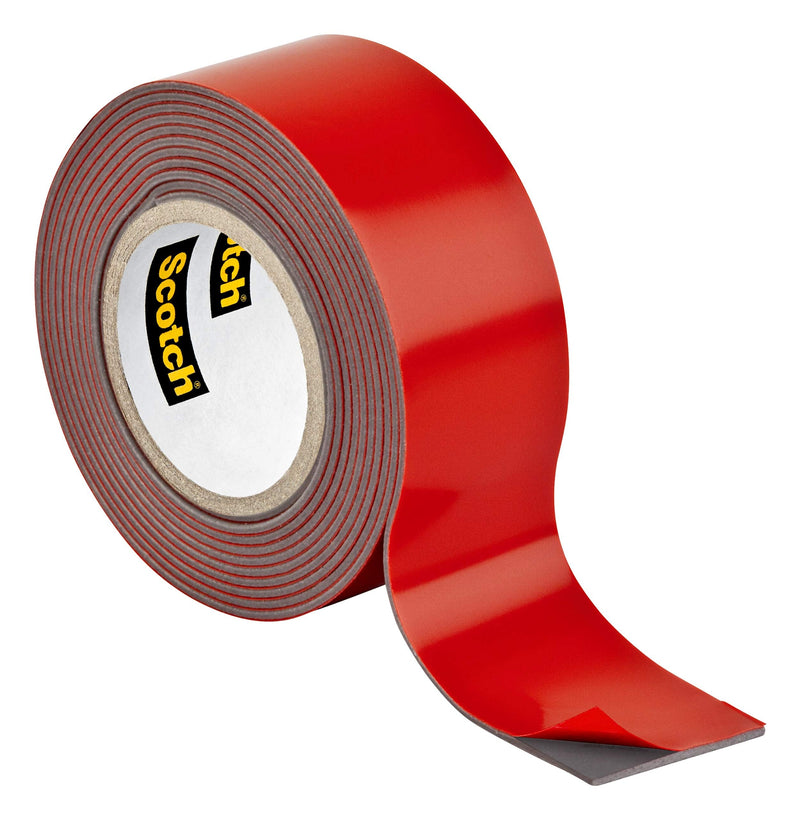  [AUSTRALIA] - Scotch Permanent Outdoor/Exterior Mounting Tape, Holds 5 lb., 1 in x 60 in Roll 1"x60" 1 Roll