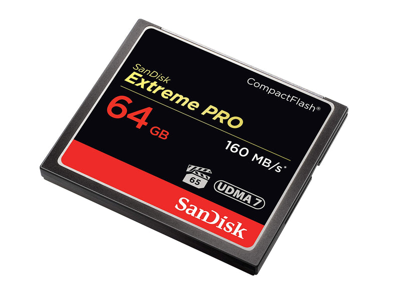  [AUSTRALIA] - SanDisk Extreme PRO 64GB Compact Flash Memory Card UDMA 7 Speed Up To 160MB/s - SDCFXPS-064G-X46