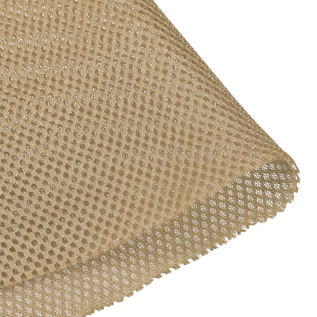  [AUSTRALIA] - uxcell Light Khaki Speaker Mesh Grill Stereo Fabric Dustproof 0.5x1.45M 20 x 57 inch