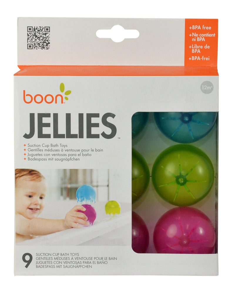  [AUSTRALIA] - Boon Jellies Suction Cup Bath Toys Multi