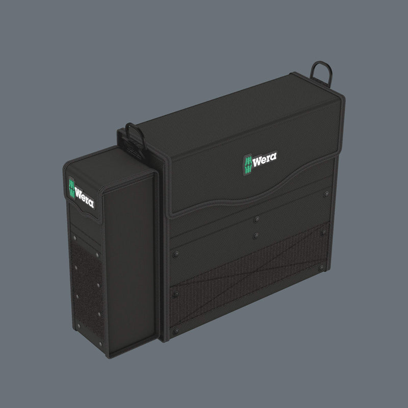  [AUSTRALIA] - Wera 05004356001 2GO 7 High Tool Box, 100 x 105 x 300 mm, Black