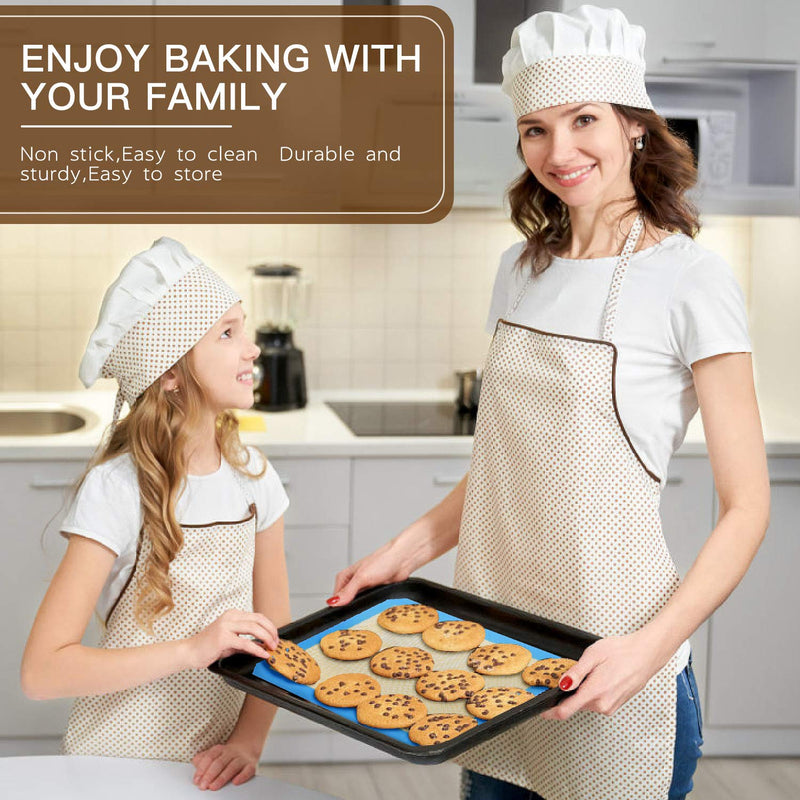  [AUSTRALIA] - Silicone Baking Mat Set of 20 - Non stick Silicone Baking Mat - BPA Grade Food Safe Baking Mat - Perfect for Making Cookies, Macarons, Bread and Pastry