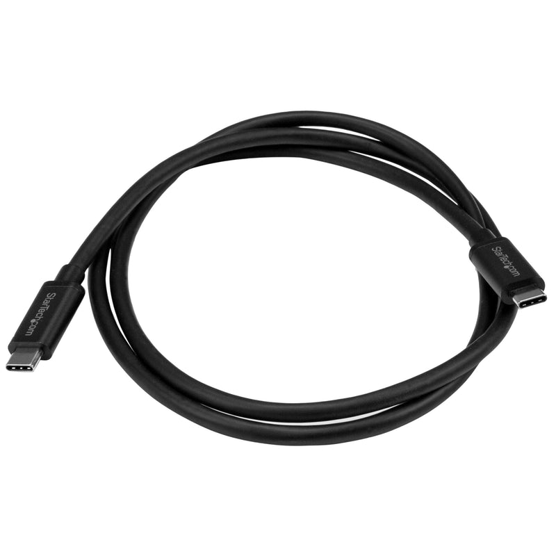  [AUSTRALIA] - StarTech.com 3ft / 1m USB C to USB C Cable - USB 3.1 (10Gbps) - 4K - USB-IF - Charge and Sync - USB Type C to Type C Cable - USB Type C Cable (USB31CC1M)